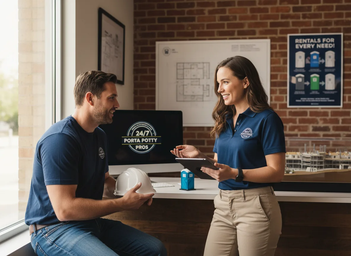 Flushing Toilet Rental Options in La Farge, WI